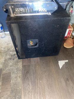 Subwoofer And Amp 300$