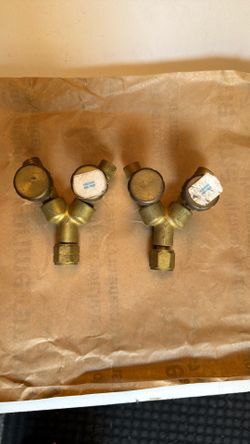 “ Y “ VALVES 9/16 ( 18 mm )BRASS