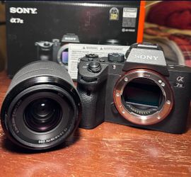 Sony Alpha A7iii MirrorLess Digital Camera Lenses Included Shipping Only