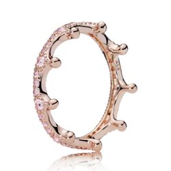 Pandora Rose Gold Enchanted Crown Ring