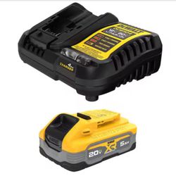 20V MAX XR POWERSTACK Lithium-Ion Battery Starter Kit with 5.0Ah Battery and Charger