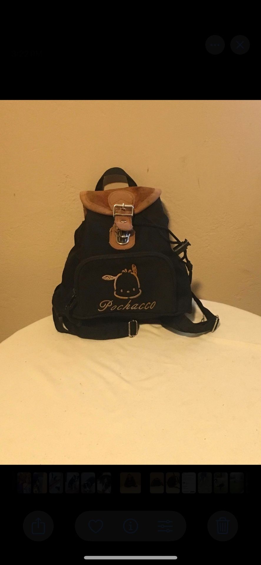 Vintage Pochacco mini backpack *Serious inquiries Only!* $25 Final Sale!