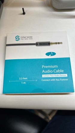 Syncwire 3.5mm premium audio cable