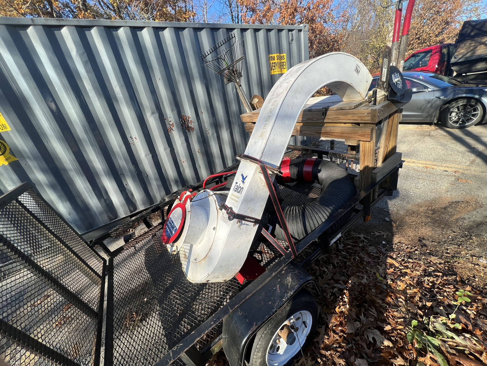 18 Hp Leaf Sucker
