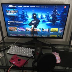 gaming set up
