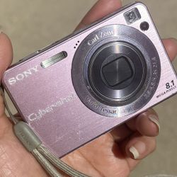 Sony Cyber-shot DSC-W130 Pink Digital Camera Y2K Digicam – Tested + Memory Card, Battery & Charger 