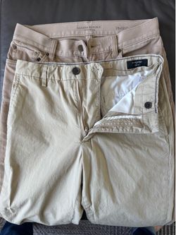 2 pairs Men’s Banana Republic Pants size 28x32