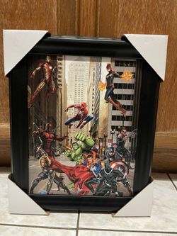 Avengers. Pokemon. Picture Frame