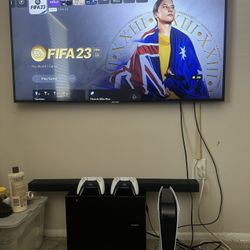 Ps5 And 55 InchSamsung Smart 4K Tv