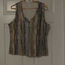 Ladies Sleeveless Top Size XL