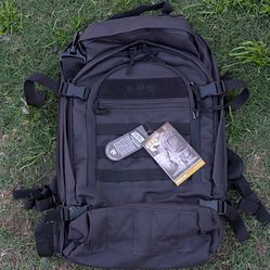 S.O.C. Sandpiper of California Bugout Bag — Expandable Tactical Backpack New