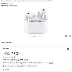 Airpod Pro 2nd Generation Authentic