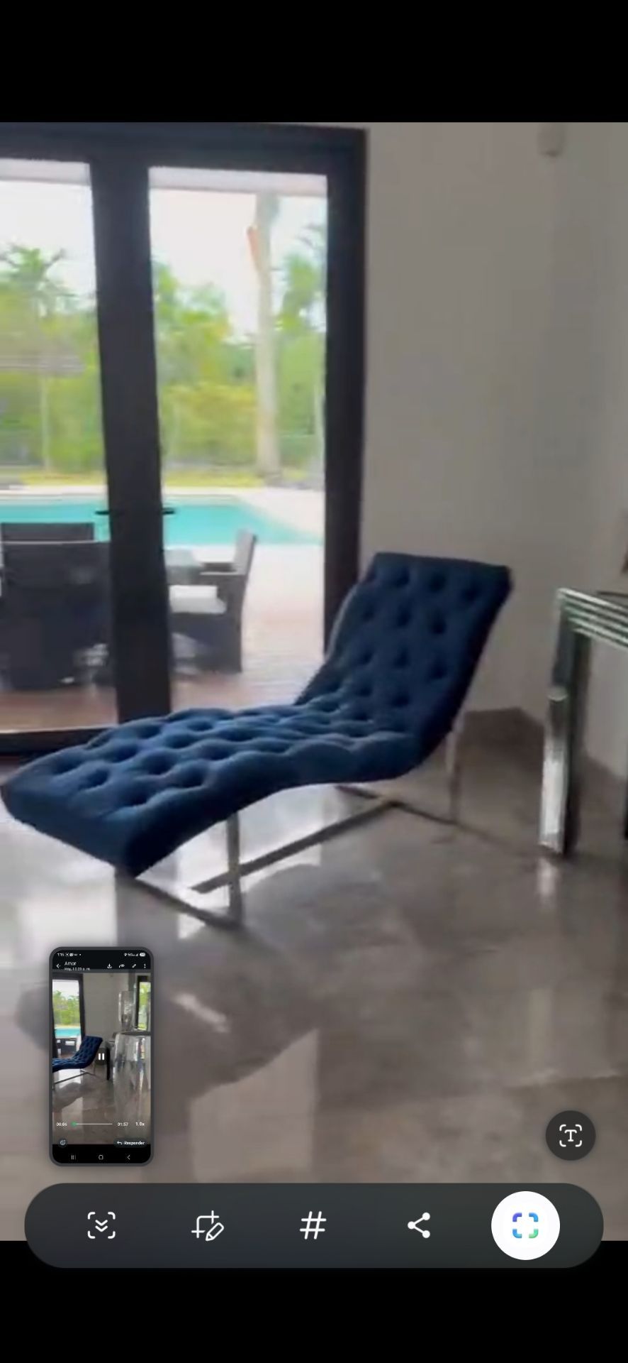 Sillon con juego mueble