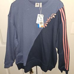 Adidas Sweatshirt Blue Size Small