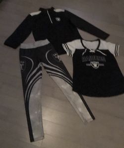 Raiders Woman's Jacket/ Shirt/ Leggings 