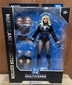 DC Multiverse McFarlane Collector Black Canary DC Rebirth #54 7"