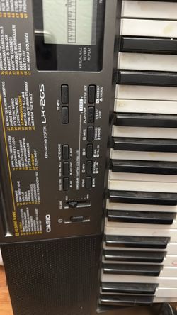 Casio LK-265 keyboard
