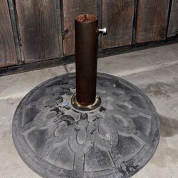 Heavy Patio Umbrella Stand
