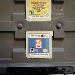 Two Nintendo 3ds Games