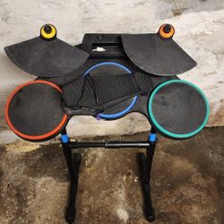 Guitar Hero Wii Drum Set w/ Pedal