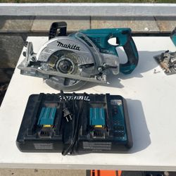 Makita 18 V Circular Saw Dual Battery