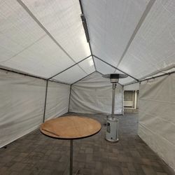 Heaters and Bar tables 