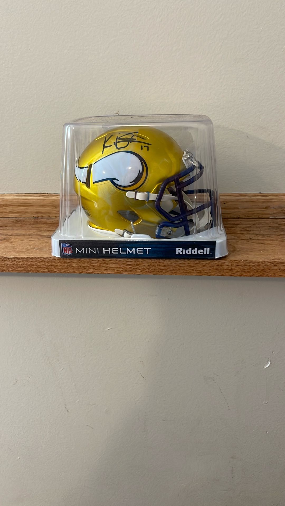 Kj Osbourne Signed Mini Helmet
