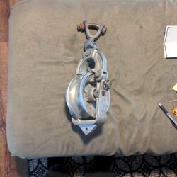 Power Line hoists PULLEY Block. BTE 200- 201