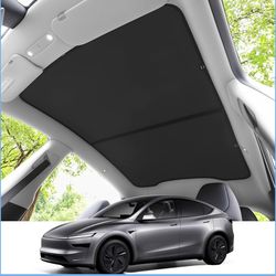 Telsa mode Y sunshade roof
