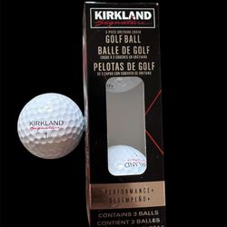 Kirkland Signature Golf Ball Sleeve ‘White’ Brand New