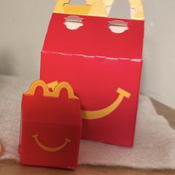 Lil McDonald’s #3. Set Of Two Red Happy Meals