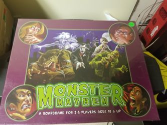 Monster mayhem rare board game