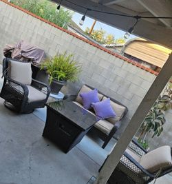 Fire Pit Patio Set/Outdoor Furniture/conversation Set/Cash Only