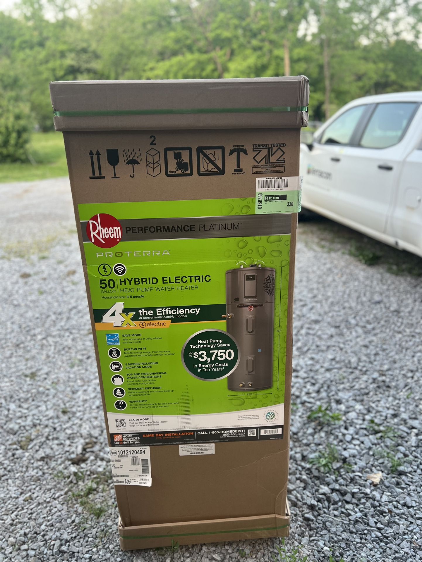 High Efficiency Hybrid Heat Pump Water Heater