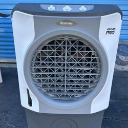 New 4-in-1 industrial evaporative cooling fan with 45-liter tank and wheels