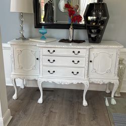 Wooden Buffet Table