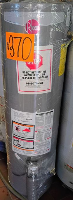 Rheem water heater 30gl