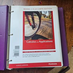 Calculus with Applications 10th Edition. Lial, Greenwell, Richie.
