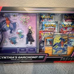 Pokemon Cynthia’s Garchomp Ex Premium Collection