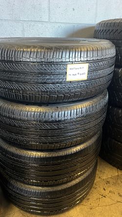 🛞SET OF 4 USED TIRES🛞 225/60/17 HANKOOK •INSTALLED/BALANCED•