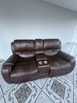 Electric Leather Sofa From el dorado 