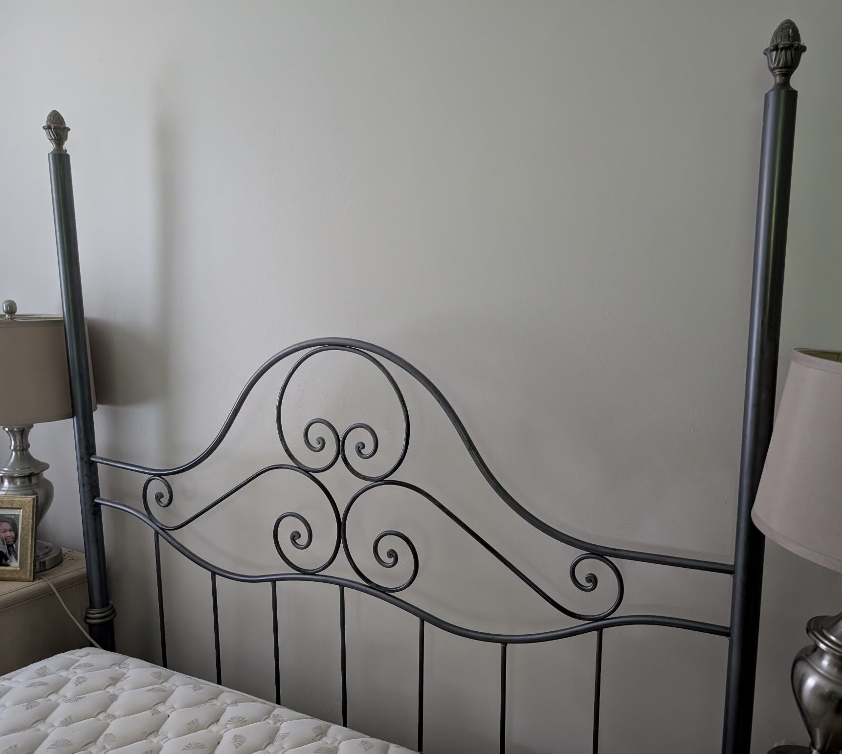 Queen Headboard, (2) Nightstands, Armoire