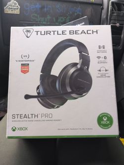 Turtle beach Stealth pro wireless headphones