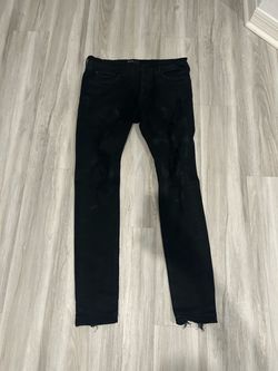 purple jeans