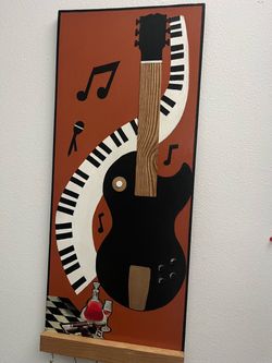 Art decor Music Room wall mount key holder
