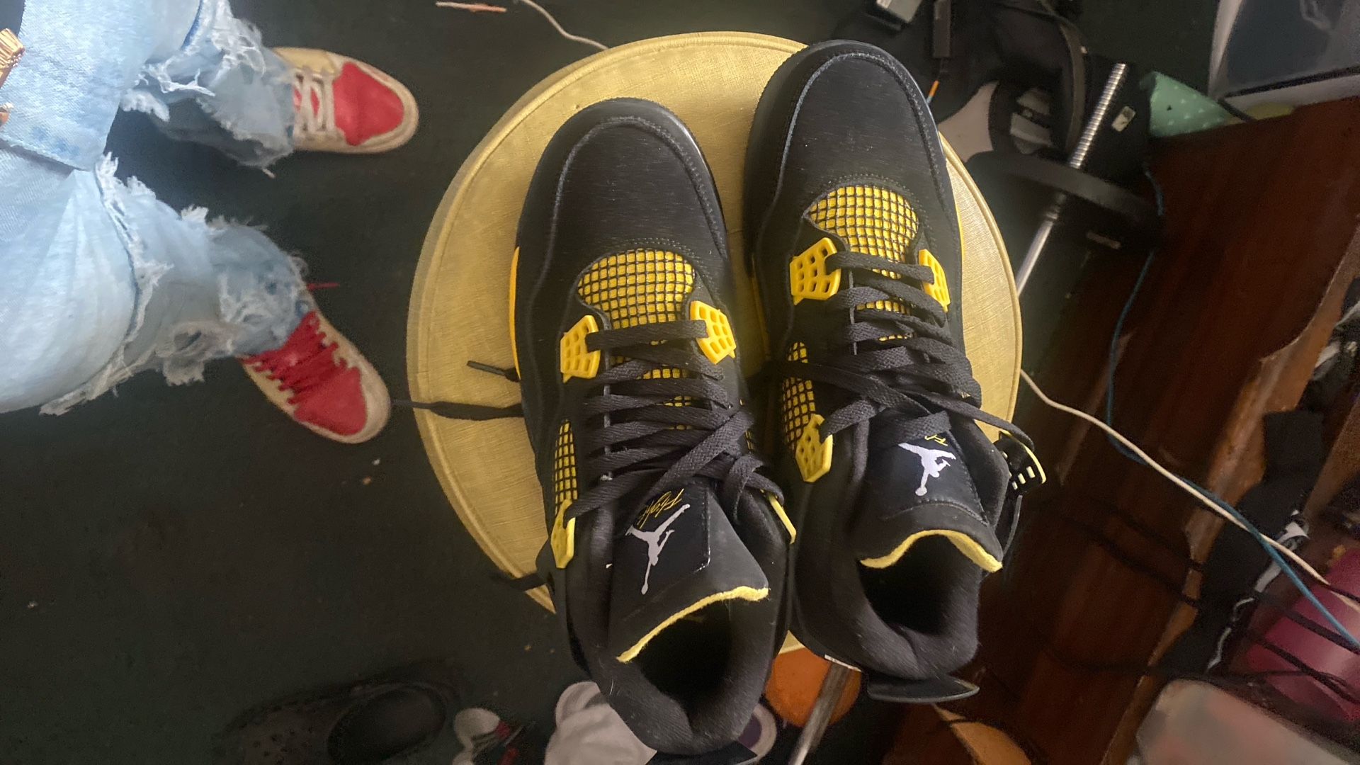 Jordan 4s Thunders