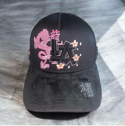 Black cap whit dragon Embroidery