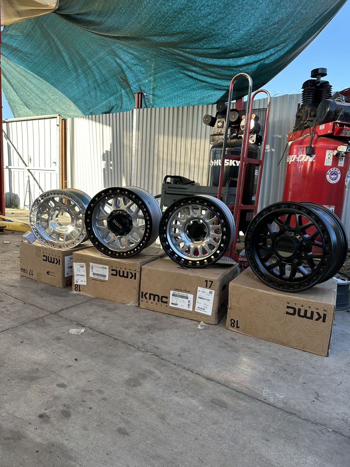 KMC’s Wheels With Tires