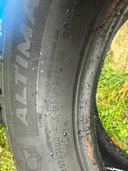 4 barley used like new snow tires