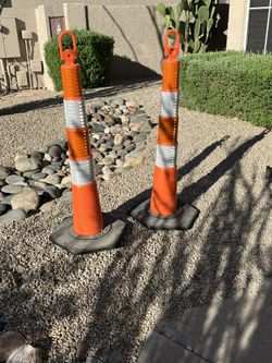 Traffic Safety Cones $65 For Both